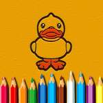 BTS Ducks Coloring Book game