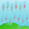 Letters van Bubble spel