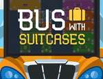 Autobús con maletas juego