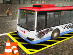 Simulador de estacionamiento de autobuses juego
