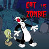 игра Кошка против зомби