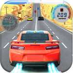 Auto Racing in Fast Highway Traffic spel