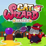 Cat Wizard Verdediging spel