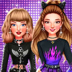 Celebrity E-Girl Fashion game