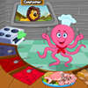 Chef-kok Octopus Restaurant spel