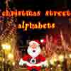 Christmas Street Alphabets game