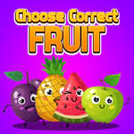 Choisissez Correct Fruit jeu