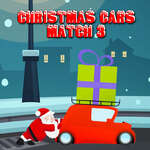 Kerstauto's Match 3 spel