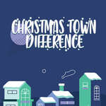 Karácsonyi város különbség játék