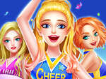 Cheerleader Magazine Dress Up game