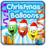 Weihnachtsballons Spiel