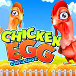 Csirke tojás kihívás játék