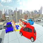 Juego simulador de estacionamiento de coches de la ciudad
