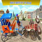 Simulador de Rickshaw City Cycle 2020 juego