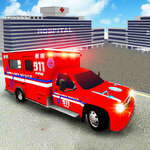 Şehir Ambulansı Sürüşü oyunu