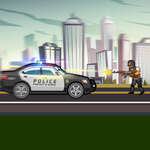 Stadspolitieauto's spel
