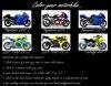 Color your motorbikes game