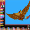 Dibujos para colorear - aves juego