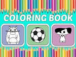 Книжка за оцветяване за деца образование игра