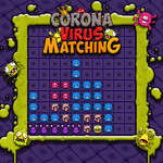 Corona Virus Matching spel