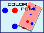 Farebný pong hra