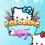 Coloring Kitty game