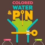 Pin de agua de color juego