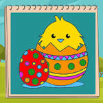Coloring Book Easter game