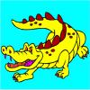 crocodile coloring game