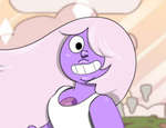 Crystal Gem Amethyst öltöztetős játék