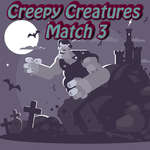 Creepy Creatures Match 3 juego