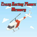 Луд състезателни самолети памет игра