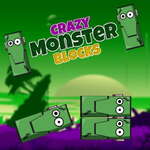 Gekke Monster Blokken spel