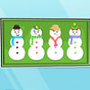 Schattige sneeuwpop Cookies spel