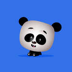 Aranyos Panda Memória Challenge játék