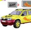 Dacia Duster coches para colorear juego