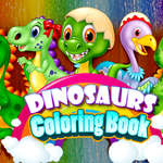 Книжка за оцветяване на динозаври игра