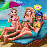 Doll Beach Bronzen Voorbereiding spel