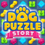 Hunde-Puzzle-Geschichte Spiel