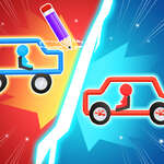 Draw Car Fight game