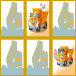 Dump Trucks Memory game