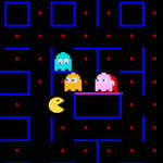Domme Pacman spel