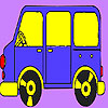 Zwerg-Bus Färbung Spiel