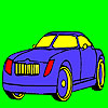 Colorear coche fantástico Elite juego