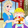 Tratamiento de la gripe de Elsa Baby juego
