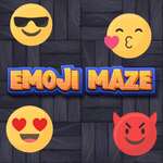 Emoji labirintus játék