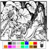 Enchanted Coloring Book game