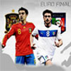 EURO Finale Spanien Vs Italien Spiel