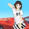 Fashion Model With Car game