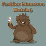 Monstres de mode Match 3 jeu